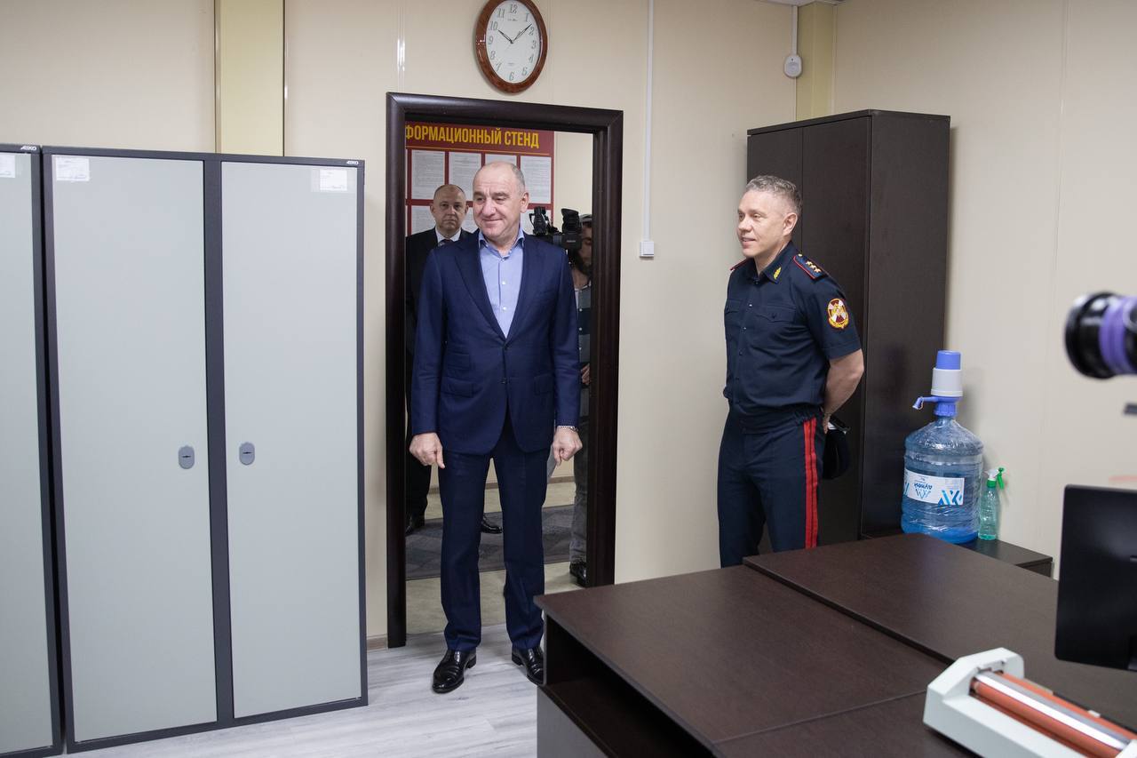 Открытие нового здания Центра лицензионно-разрешительной работы Управления Федеральной службы войск национальной гвардии по Карачаево-Черкесской Республике
