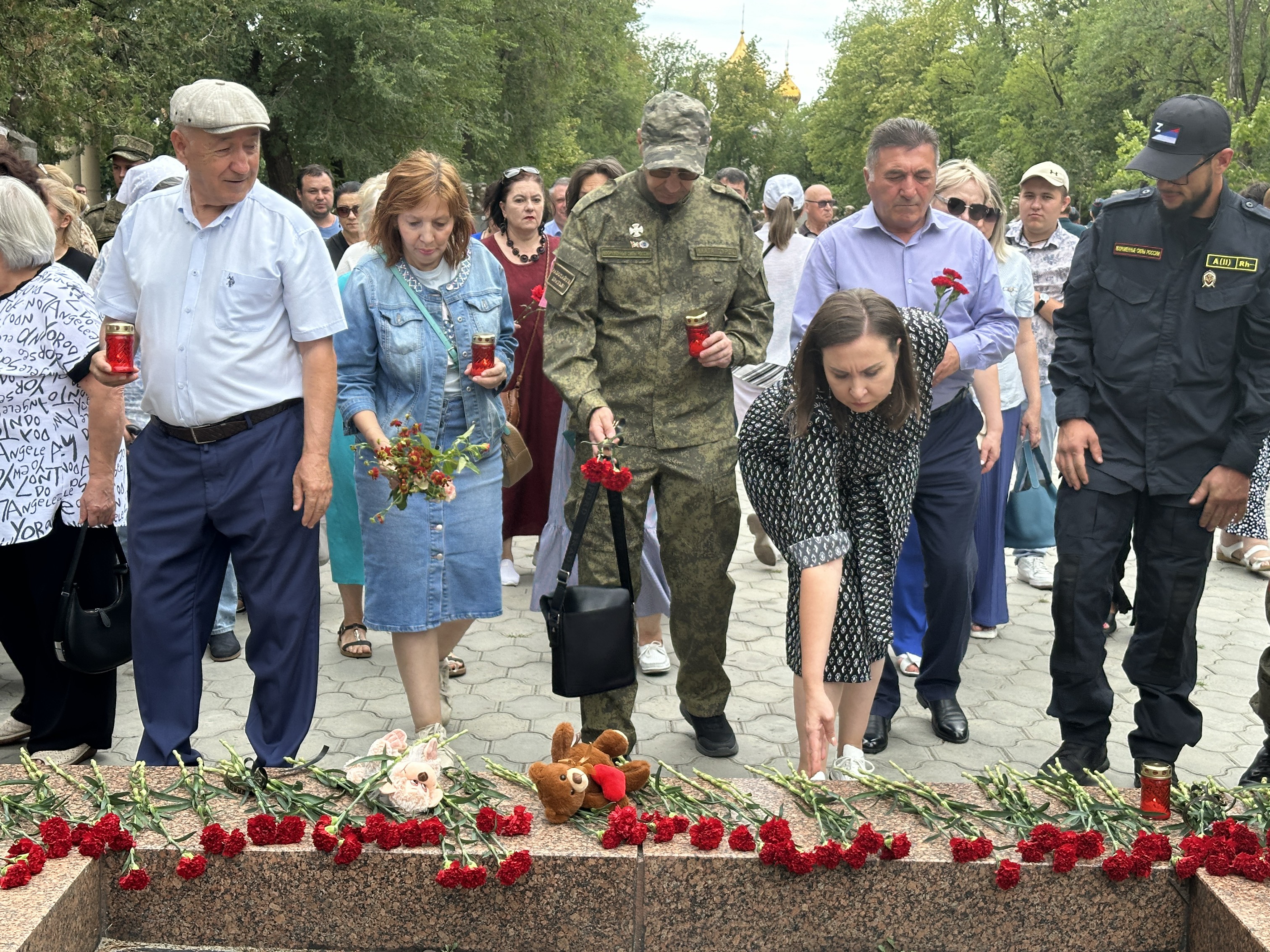 В Черкесске отметили День памяти детей — жертв войны на Донбассе