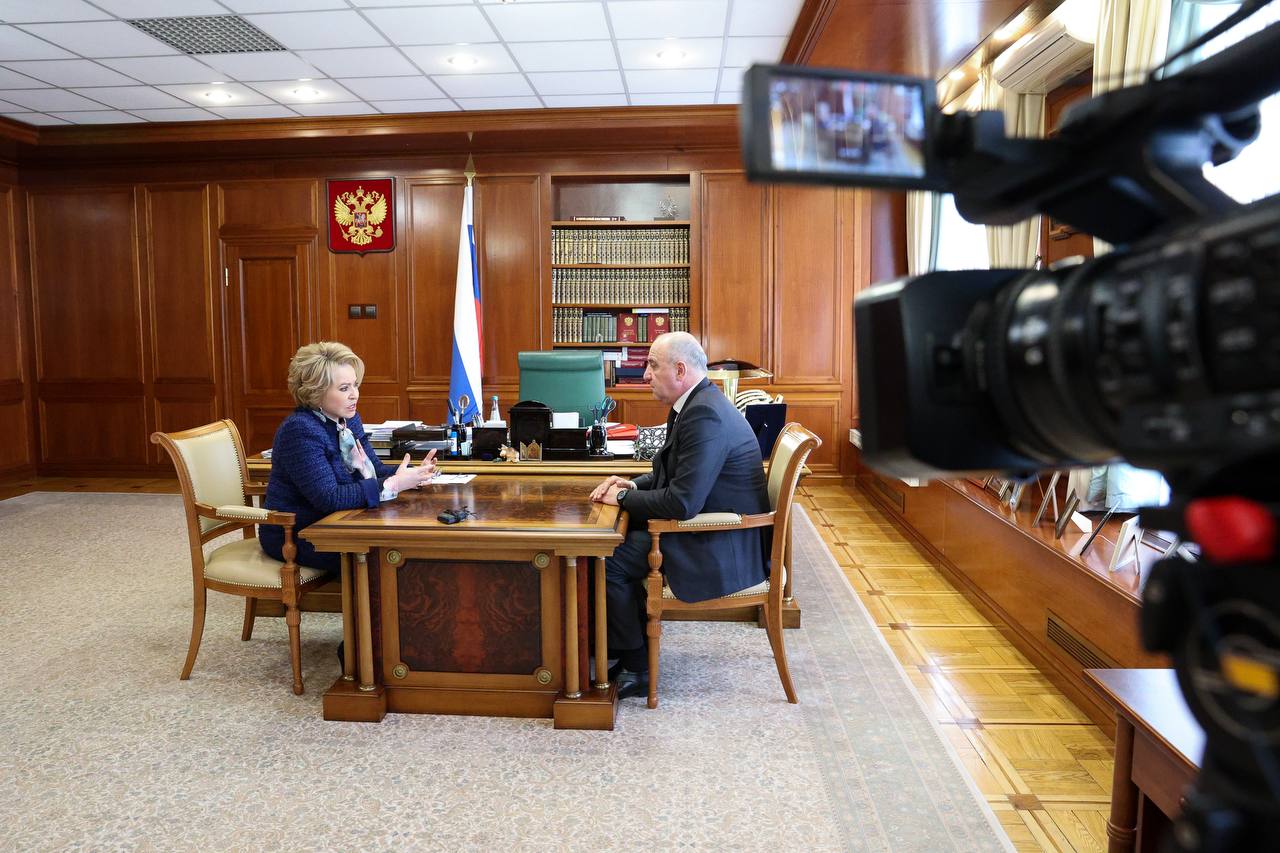 Рашид Темрезов обсудил с Валентиной Матвиенко строительство аэропорта, рост турпотока и поддержку участников СВО