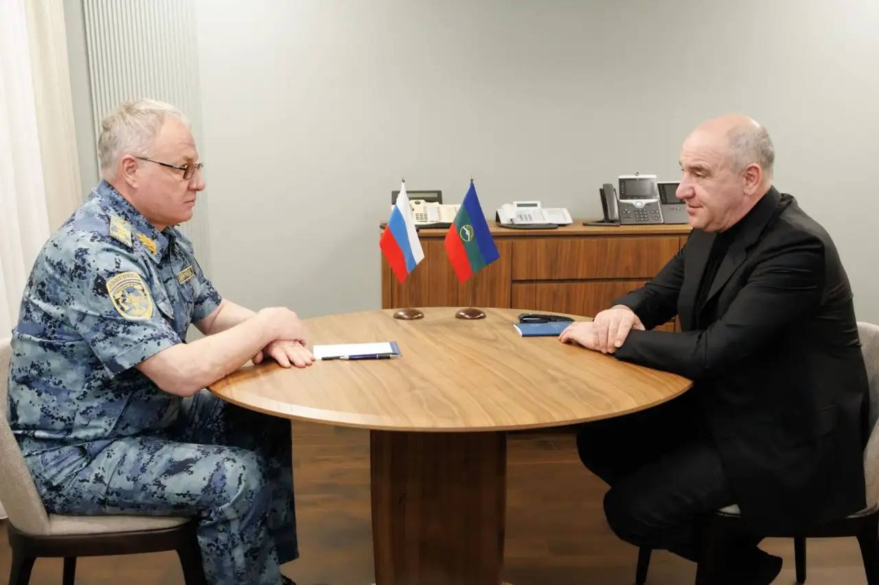 Рашид Темрезов обсудил с главой МВД по СКФО безопасность в регионе
